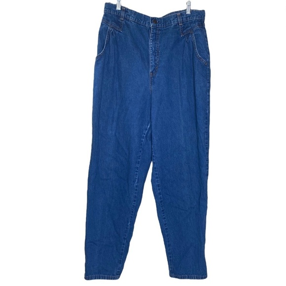 Levi’s Vintage Rare Ultra High Rise Mom Tapered Jeans Sz18 (Runs Small) - Picture 1 of 16